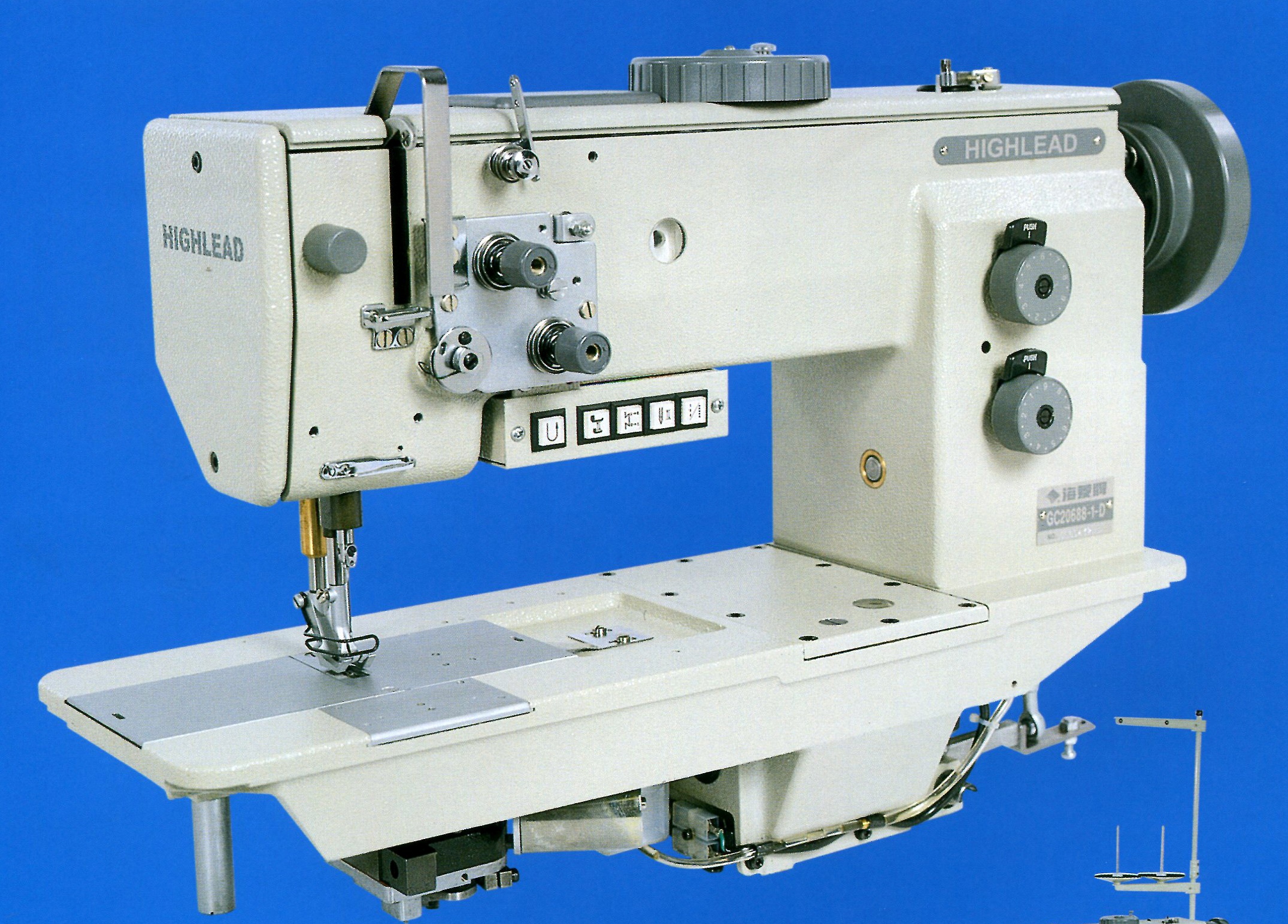 Highlead GC20688 Heavy Duty Feed Lockstitch Sewing Machine